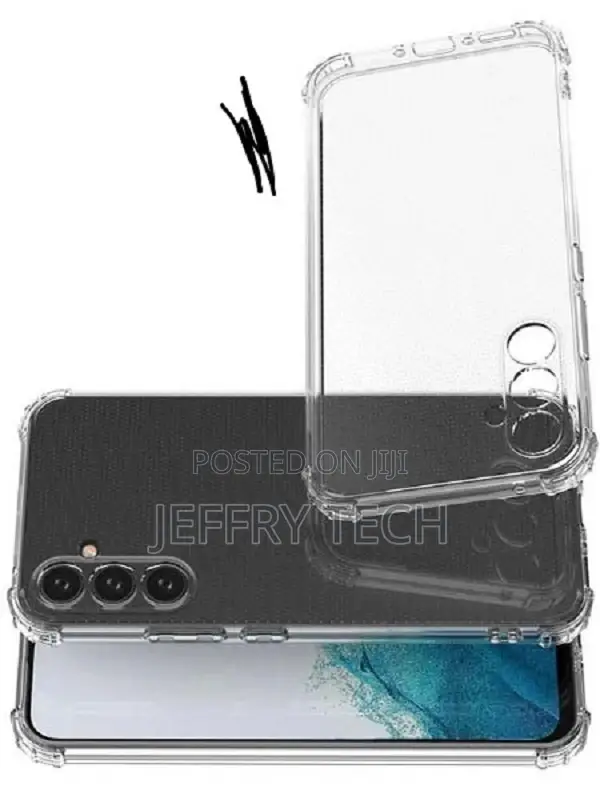 Case With Bumper Edges for Samsung Galaxy A04s - Clear