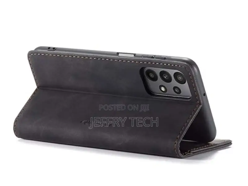 Wallet Case With Stand for Samsung Galaxy A13 4G - Charcoal