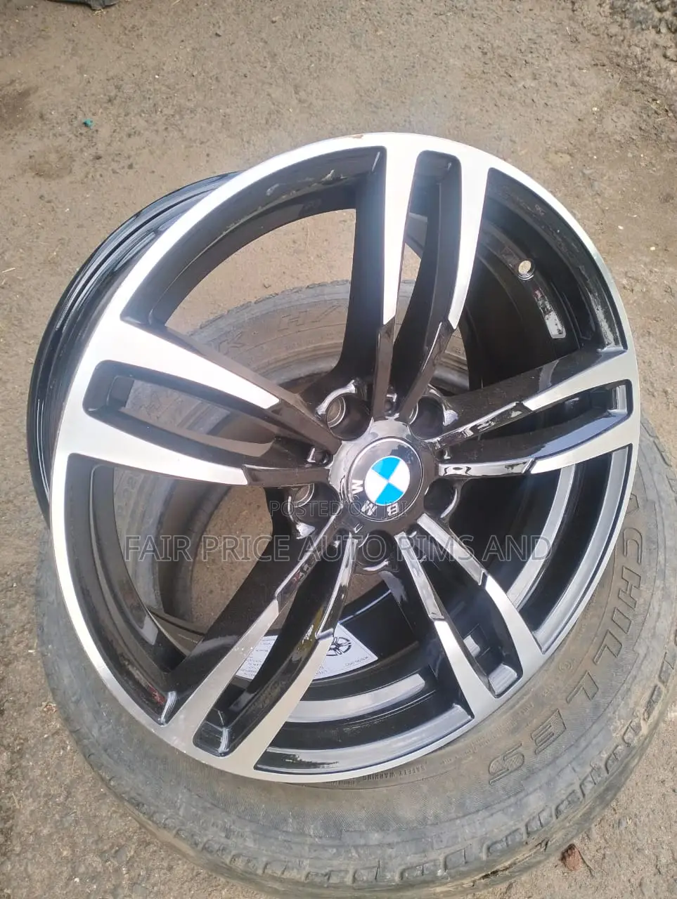 Rims Size 18 BMW Black Silver