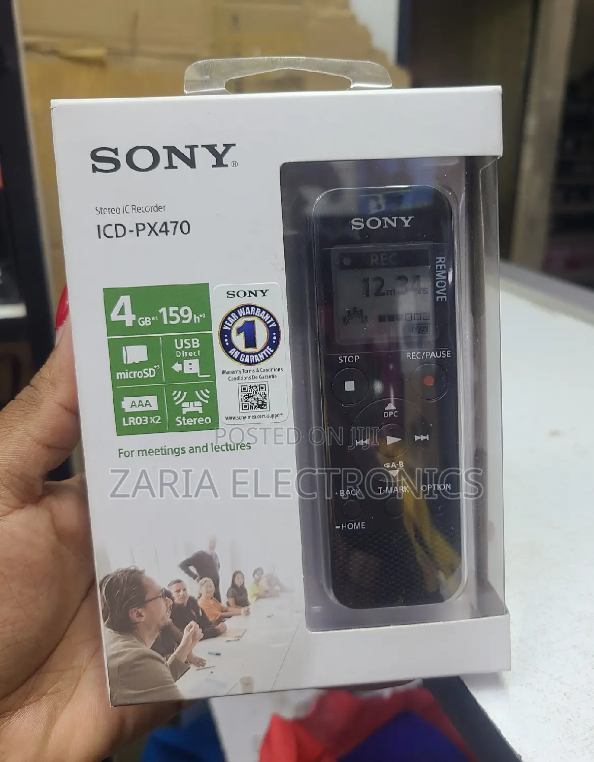 Sony Recorder Icd-Px470 for Meetings