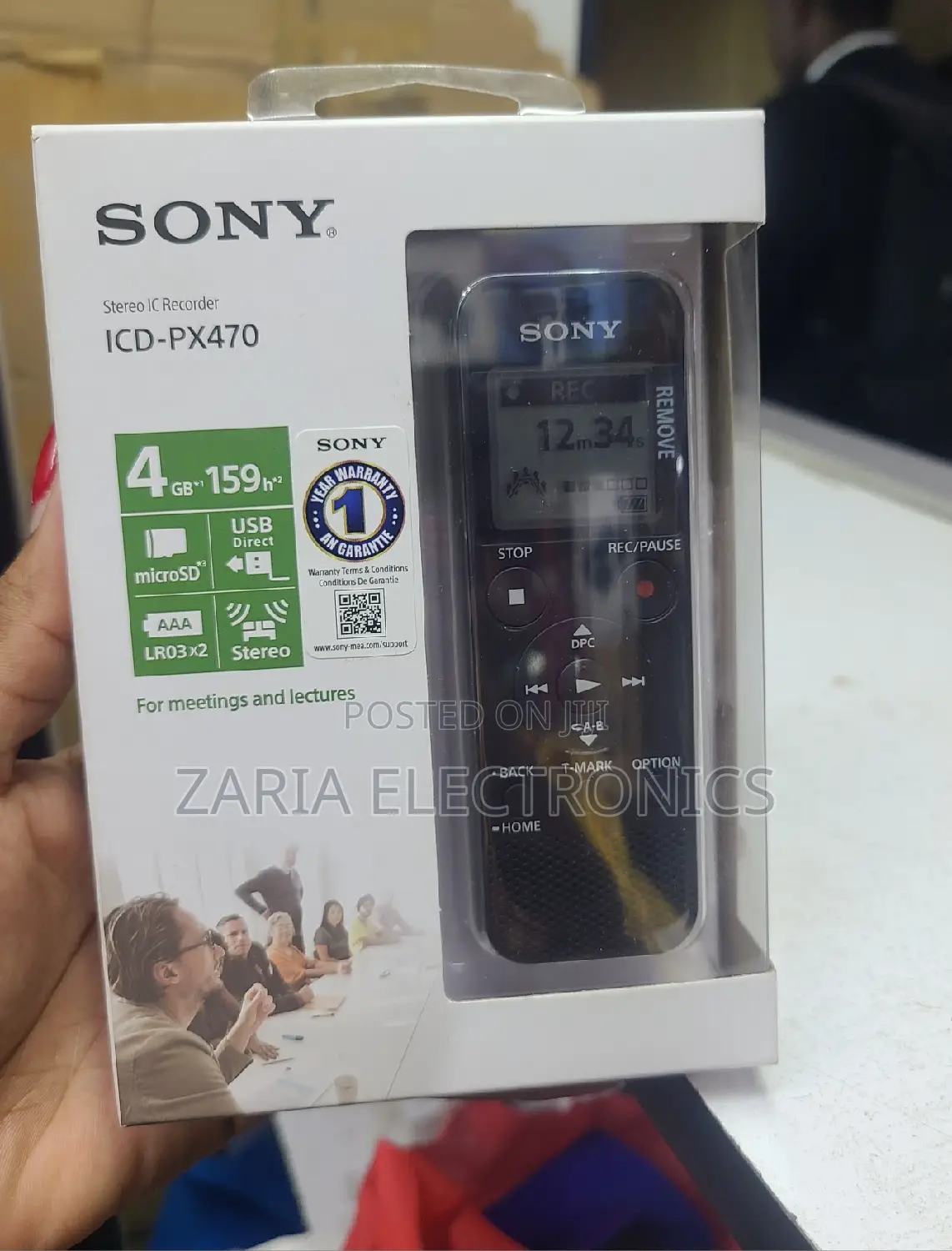 Sony Recorder Icd-Px470 for Meetings
