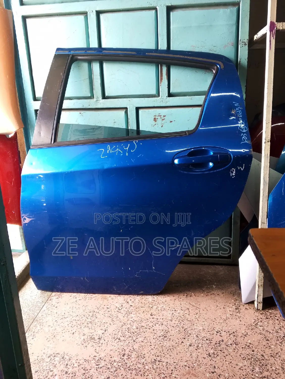 Toyota Vitz 2012 LHS Rear Door