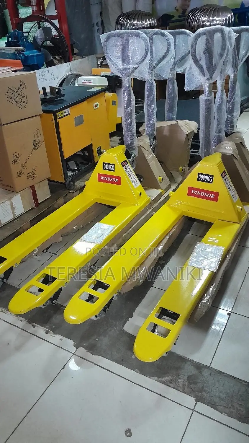 Heavy -Duty Hand Pallet/ Hydraulic Trolley '