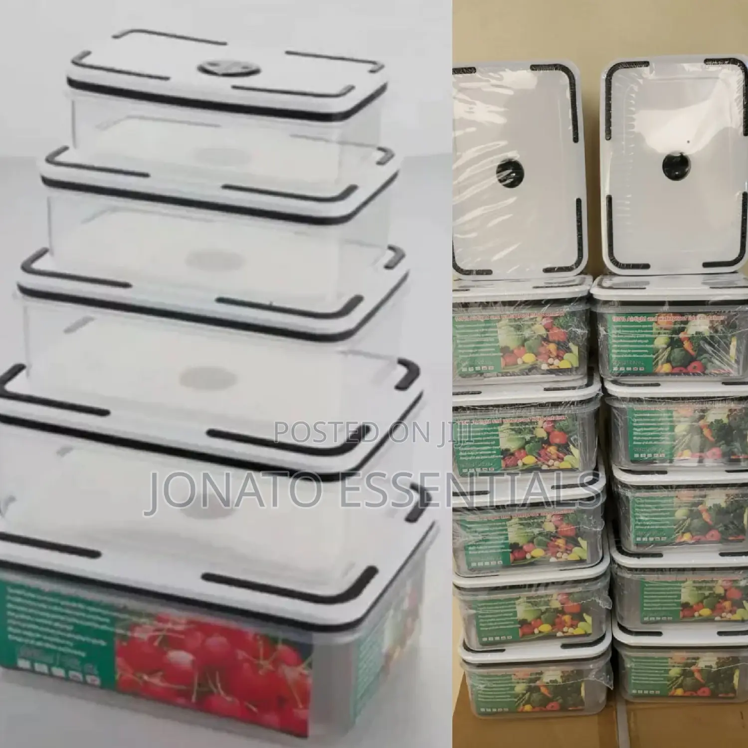 5 in 1 Fridge Containers Set