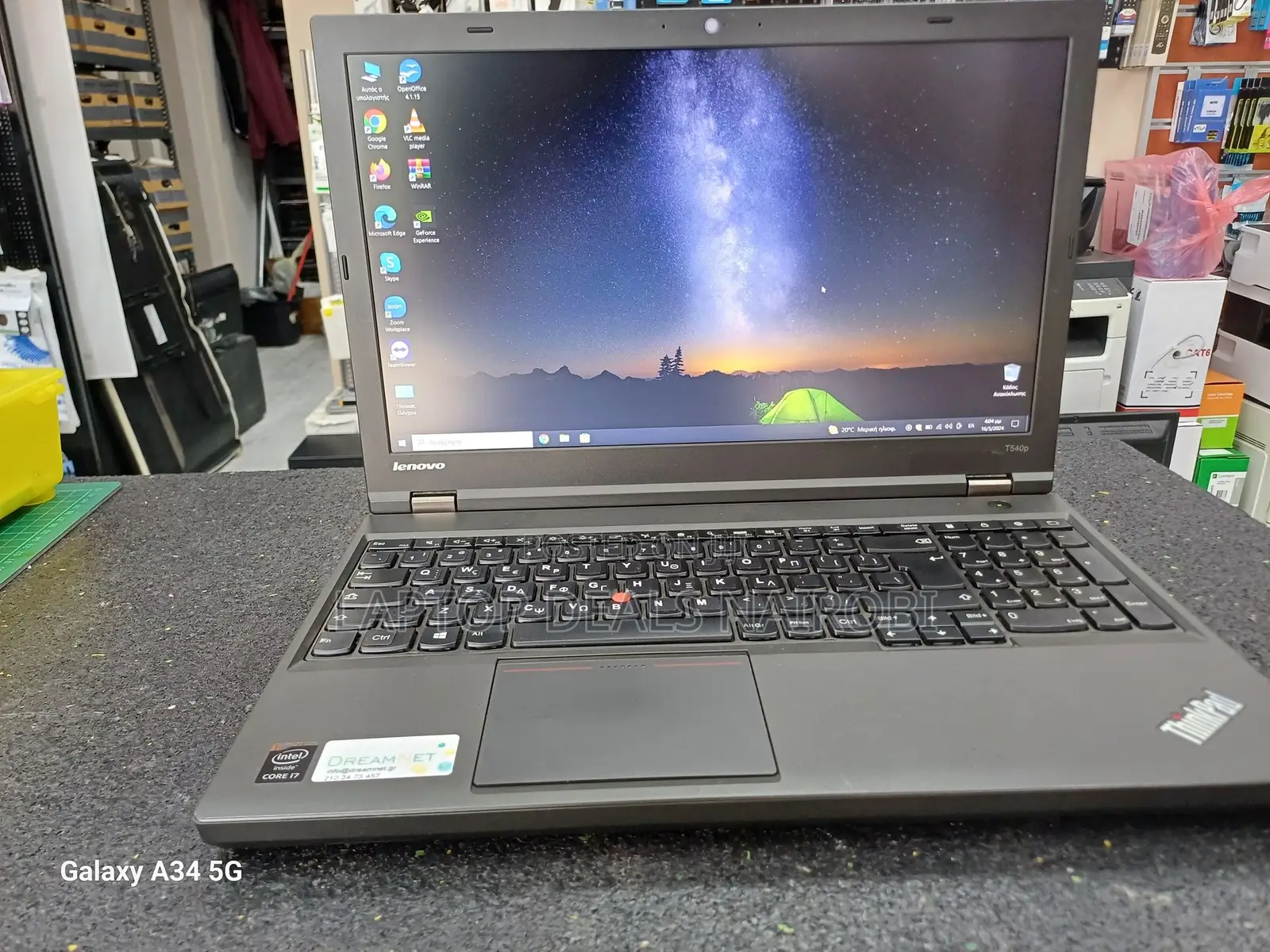 Laptop Lenovo ThinkPad T540p 8GB Intel Core I5 HDD 500GB