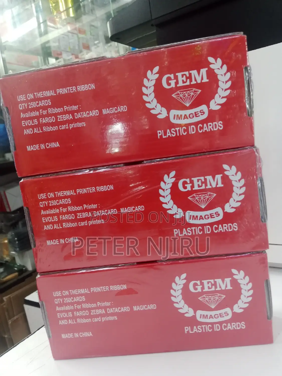 PLASTIC ID CARDS for Thermal Printers