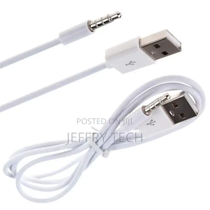 DOONJIEY 3.5mm Aux Audio Jack to USB 2.0 Male Car MP4-