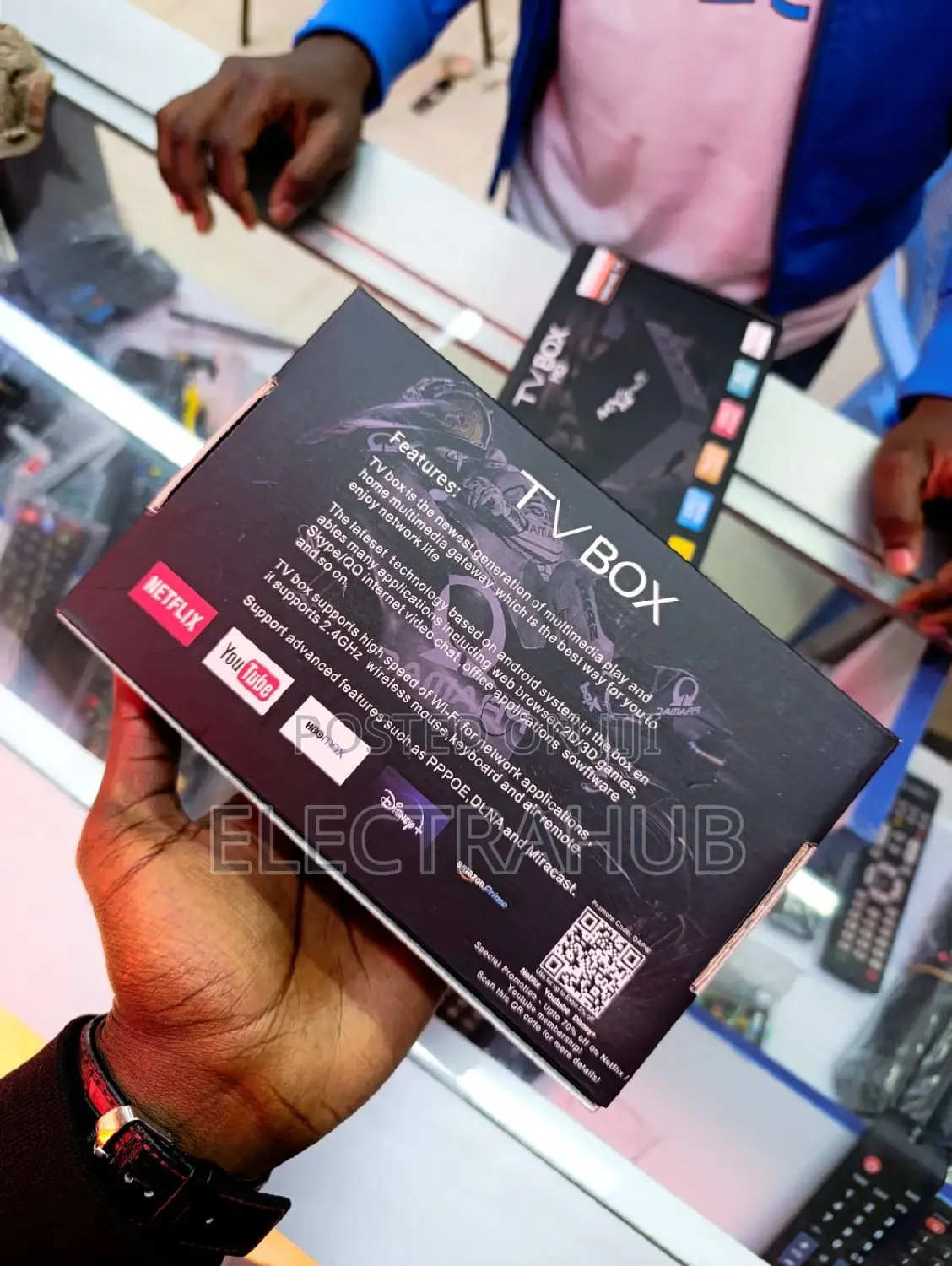 MXQ Pro Tv 16GB BT Android Box