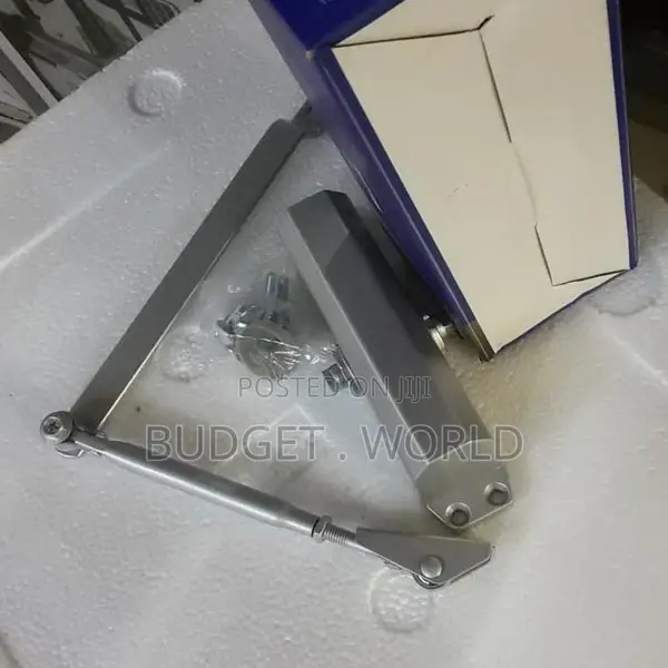 Hydraulic Door Closer With Stop Device, Adjustable Spring