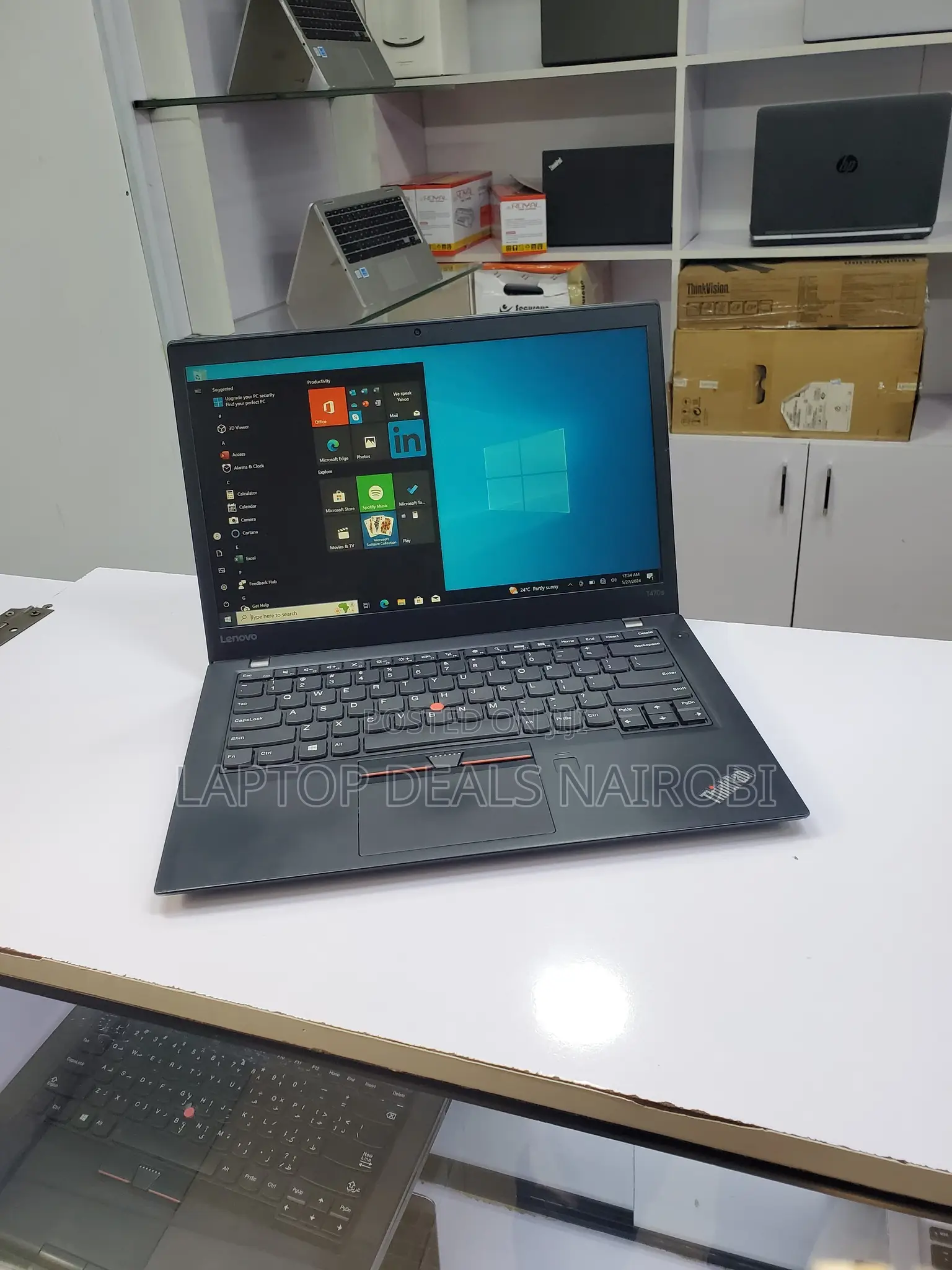 Laptop Lenovo ThinkPad T470s 8GB Intel Core I5 HDD 256GB