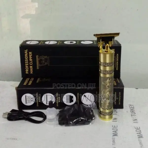 Vintage T9, Cordless Zero Gapped Trimmers,Barber Beard Trimm