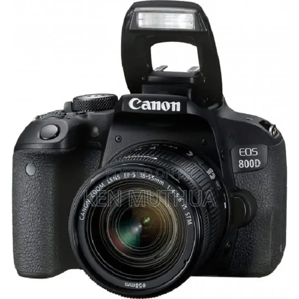 Canon EOS 800D DSLR Camera With 18-55mm IS STM Lens