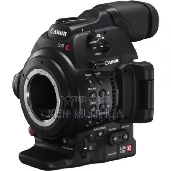 Canon EOS C100 Mark II Cinema EOS Camera With Dual Pixel CMO