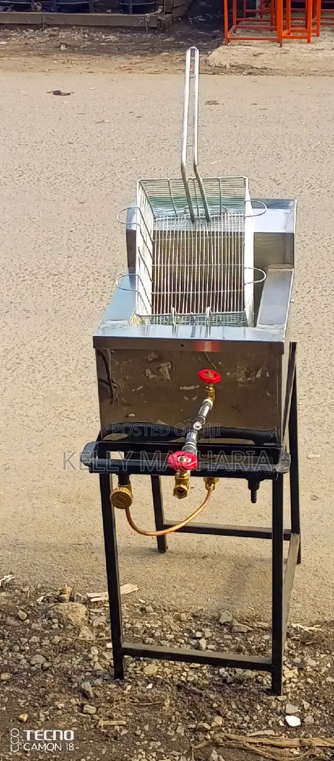 Commercial Single Gas  Fryers