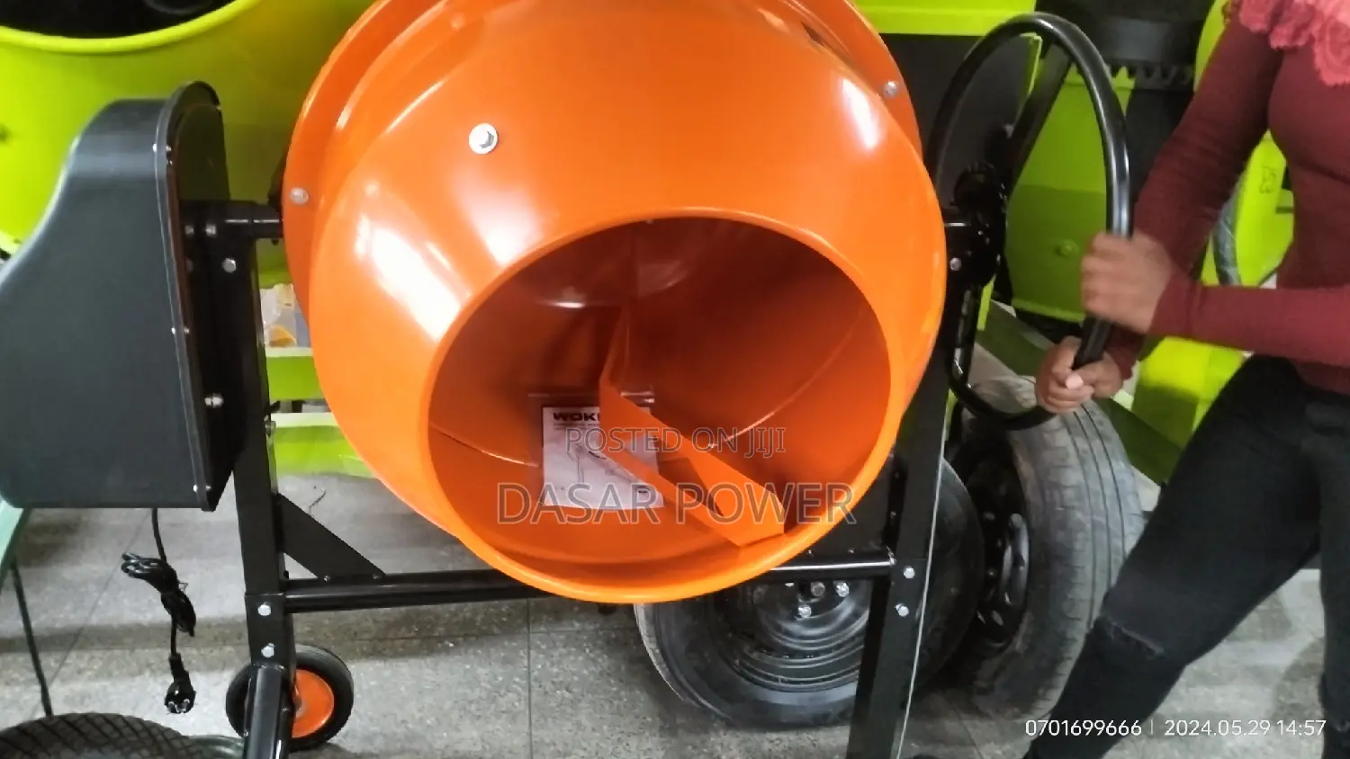 Portable Light Duty Mixer