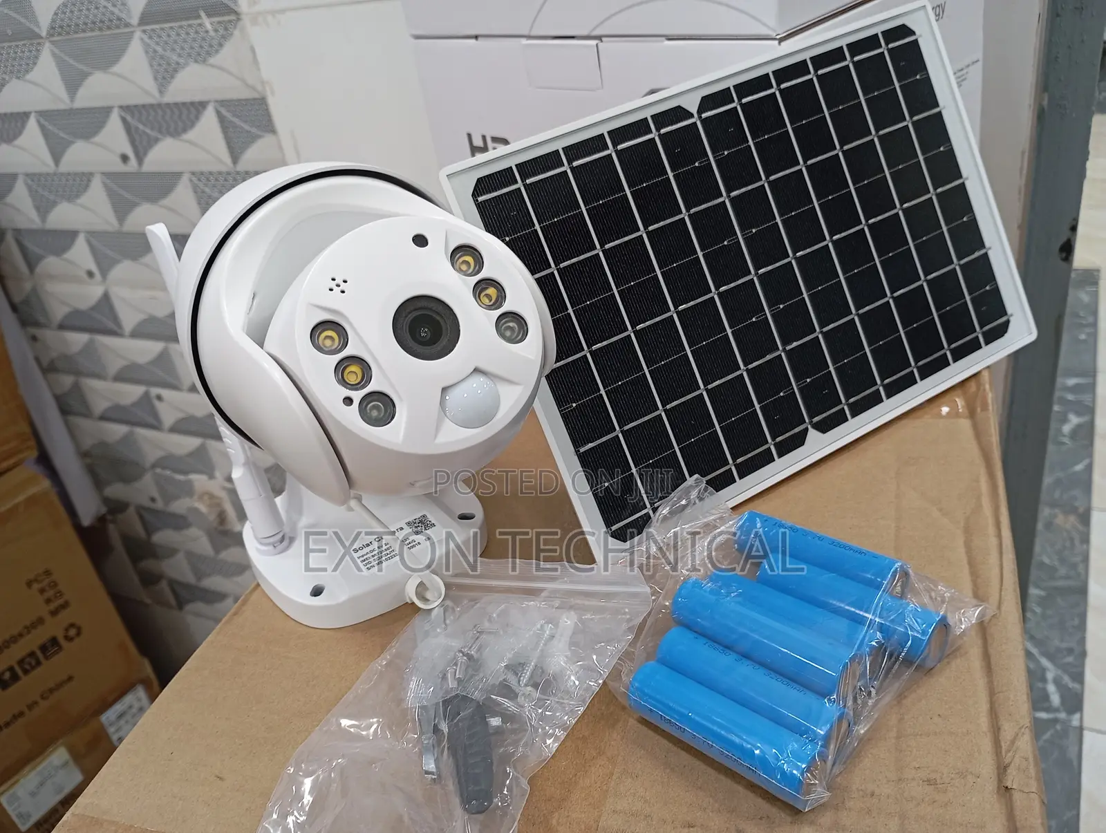 360 Degrees 4g Solar Camera