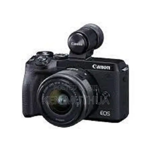 Canon EOS M6 Mark II Mirrorless Digital Camera With 15-45mm