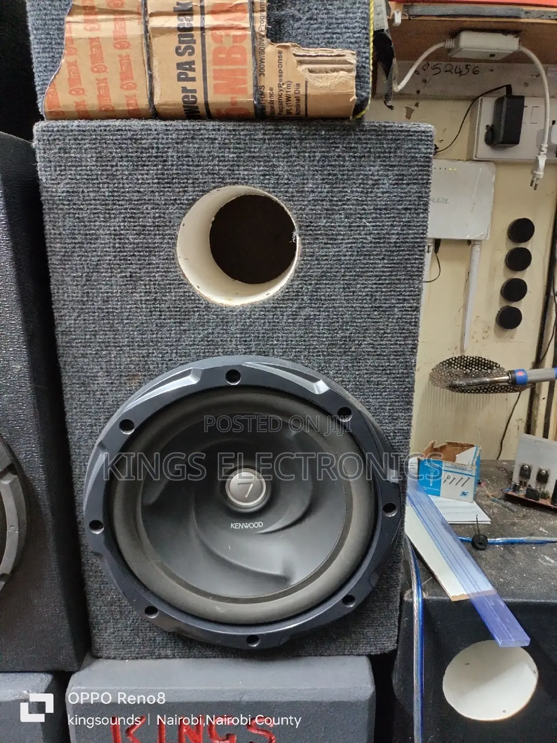 Kenwood 1000watts Sub3010 200rms .