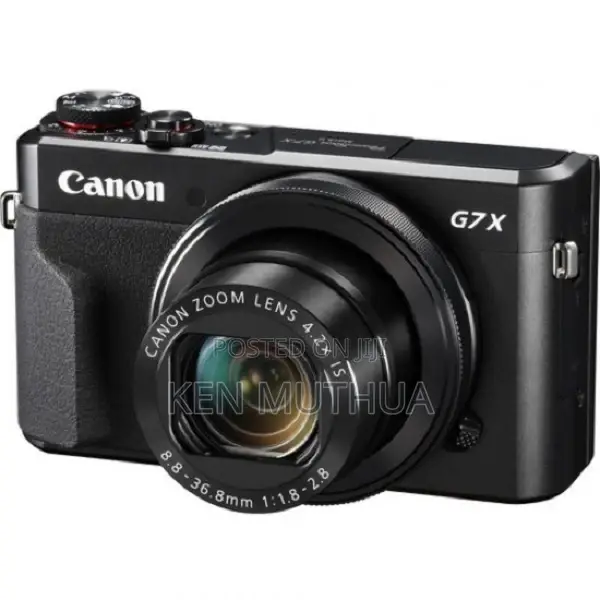 Canon Powershot G7 X Mark II Digital Camera With 4.2x F/1.8-
