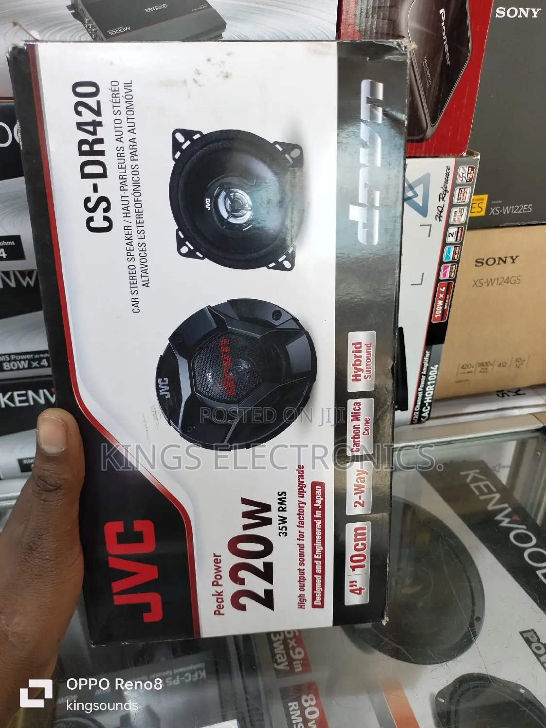 JVC Car Door Midranges Speaker