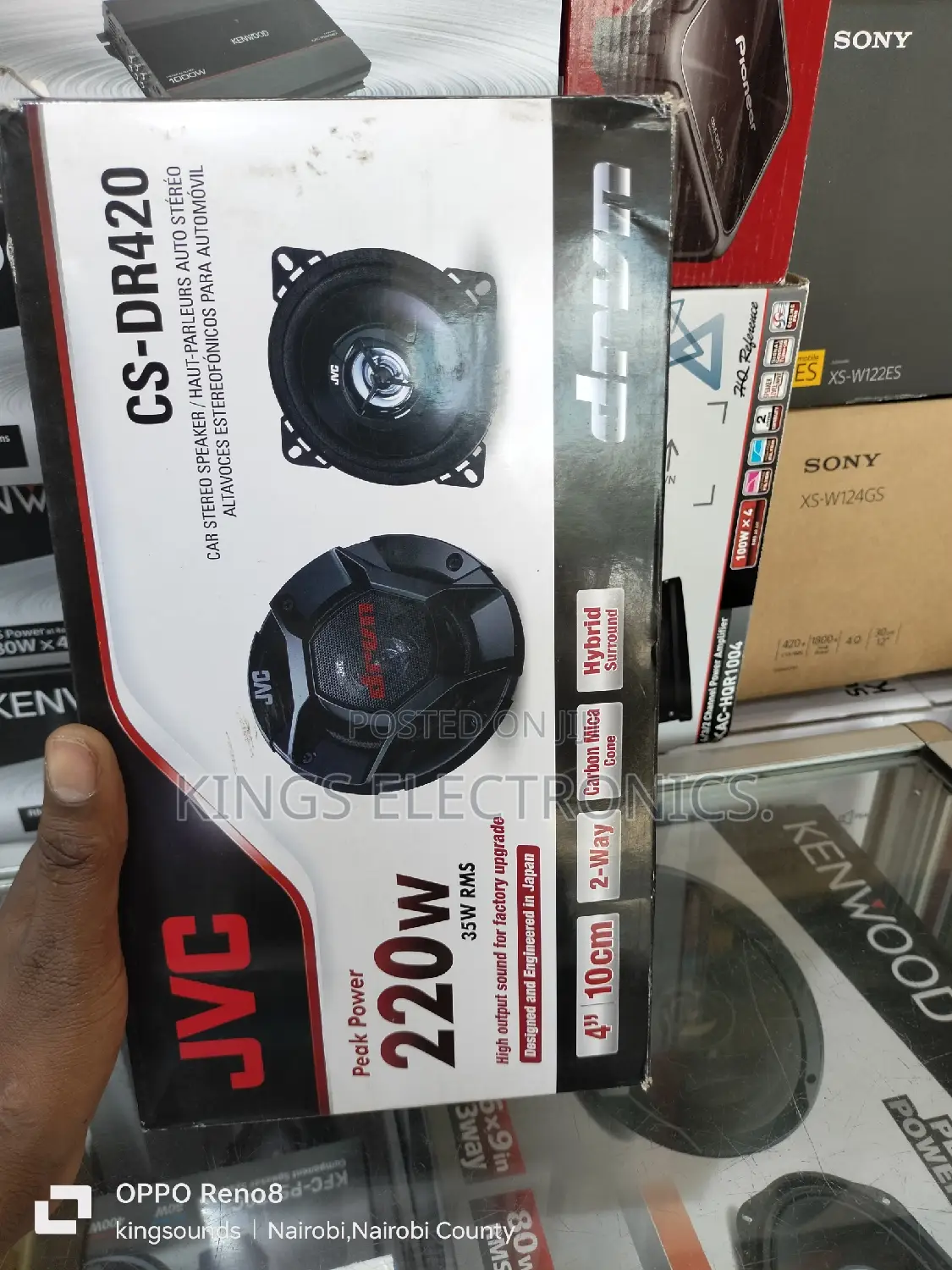 JVC Car Door Midranges Speaker