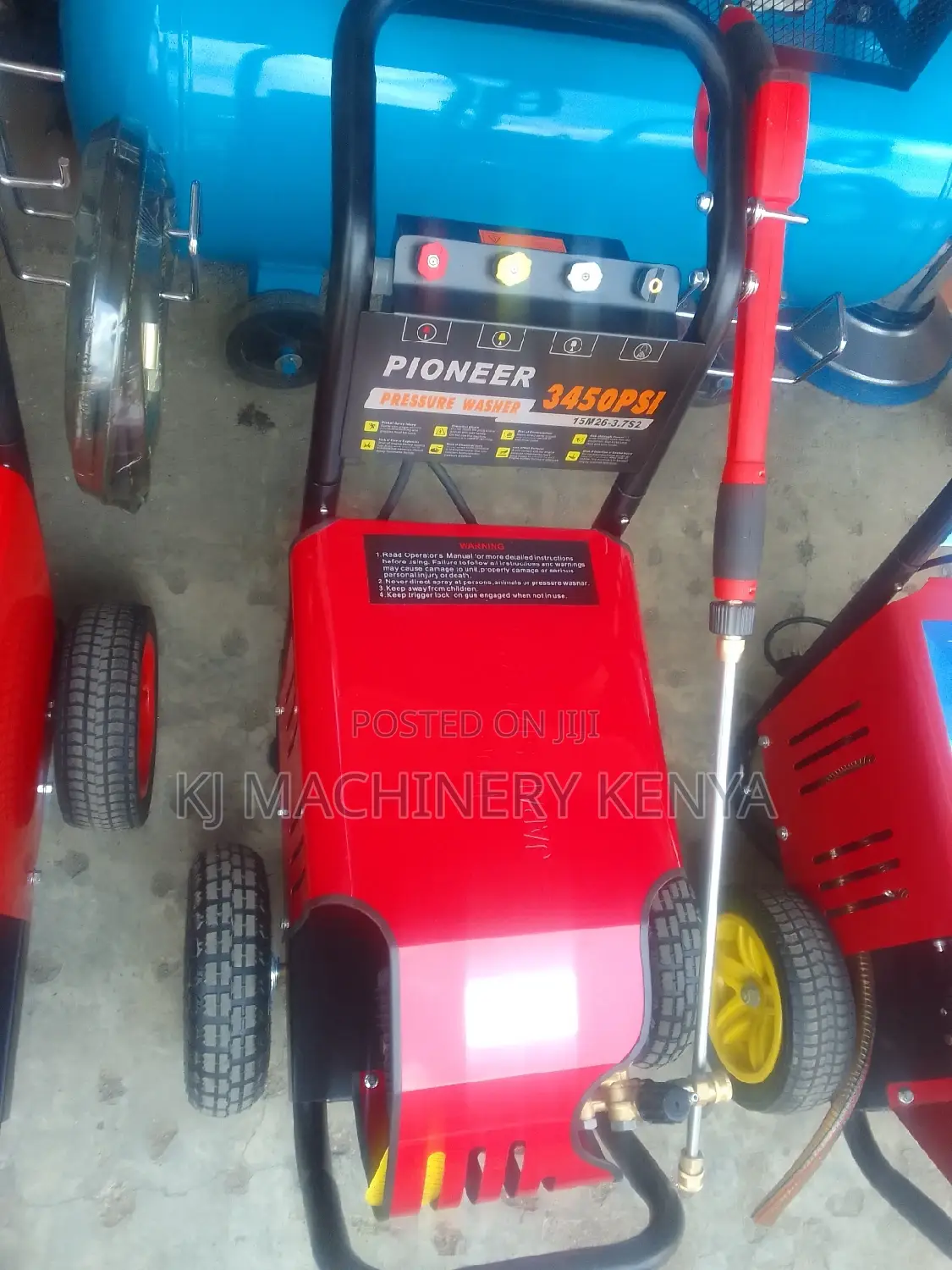 Pioneer 3450psi Highpressure Washer Electric Powered.
