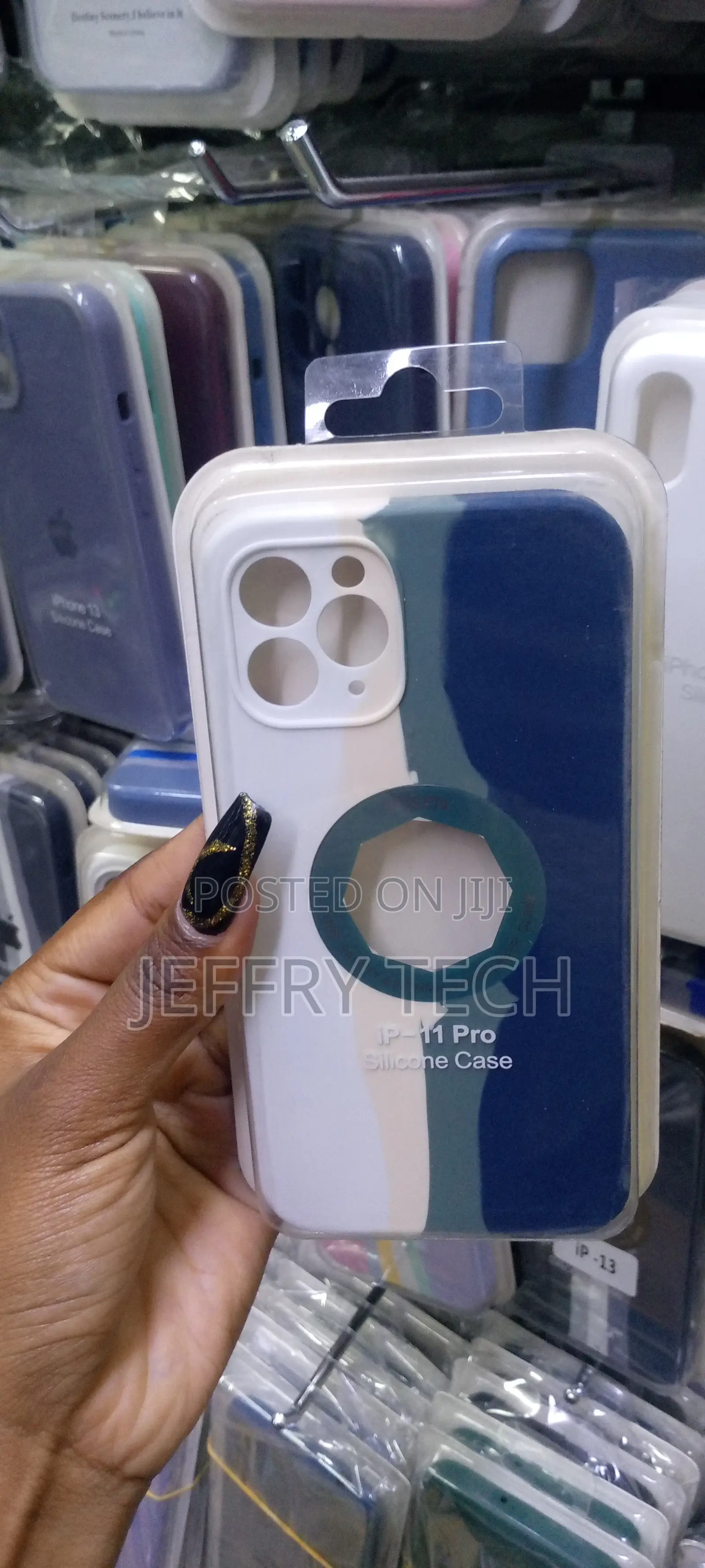 Luxury Colorful Silicone Phone Cover for iPhone 11 Pro