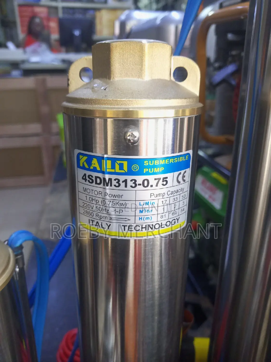 1hp Submersible Water Pump Kailo