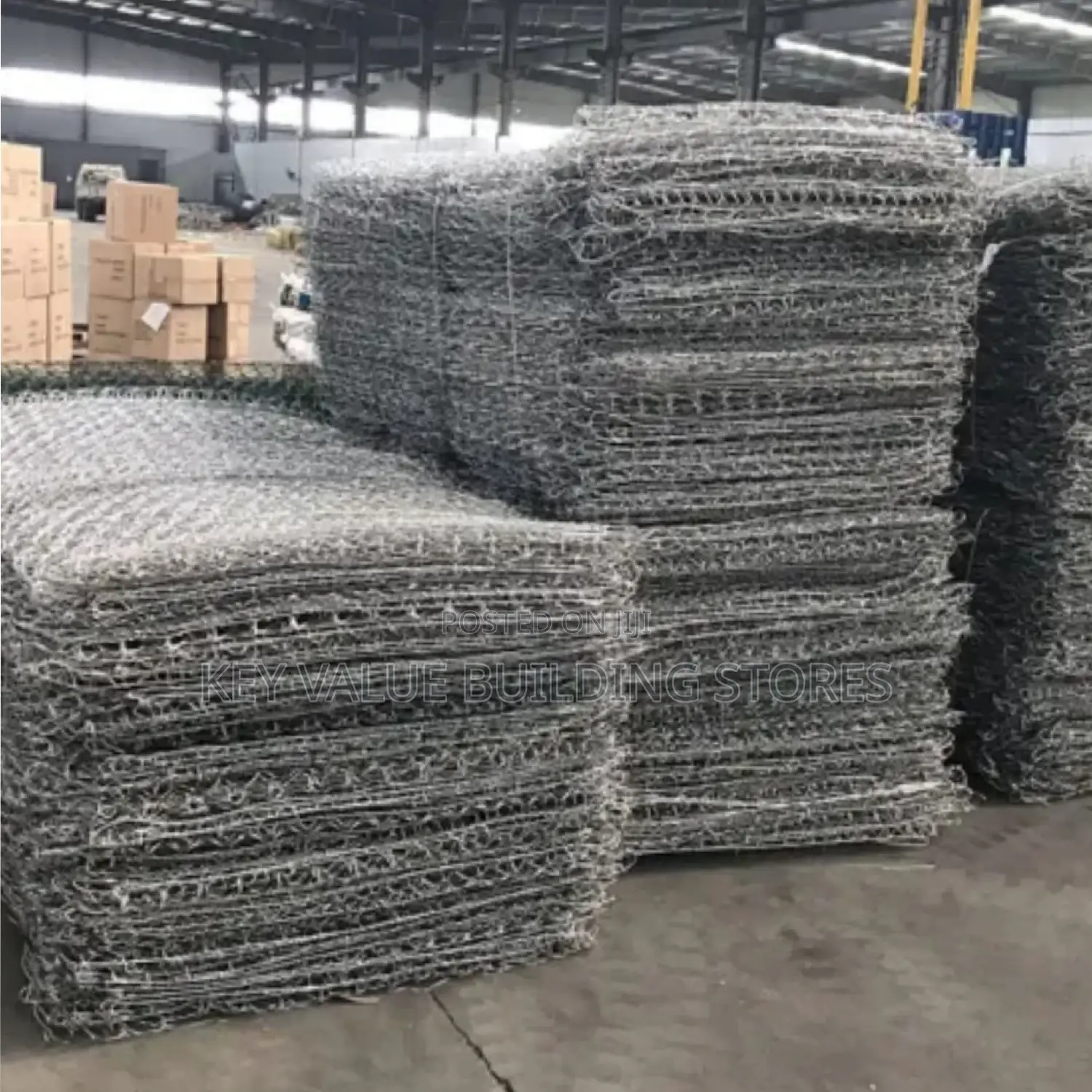 Galvanized-Gabion Box (2×1×1)