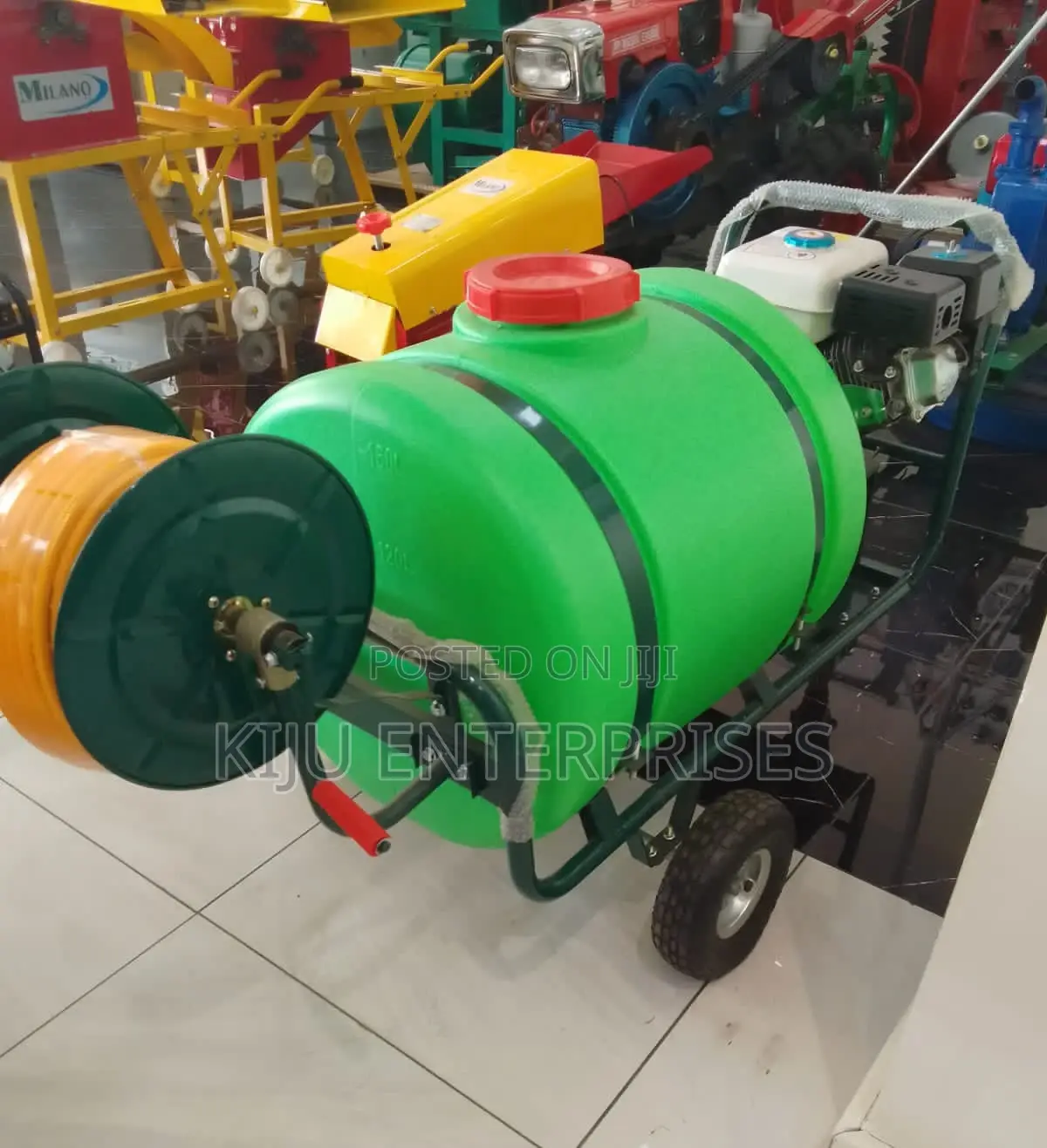 Trolley Sprayer 160litres Petrol Powered -Aico Brand