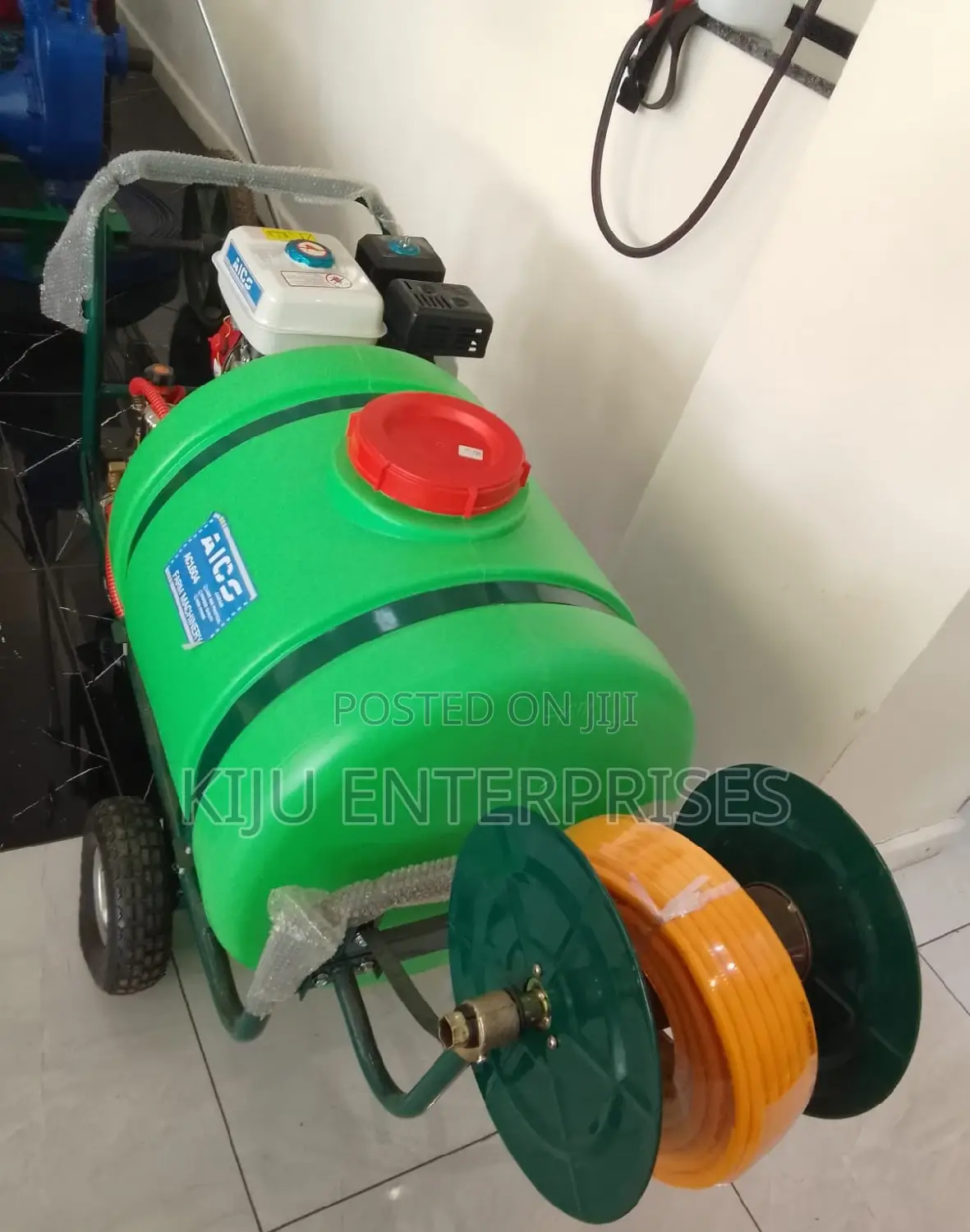 Trolley Sprayer 160litres Petrol Powered -Aico Brand
