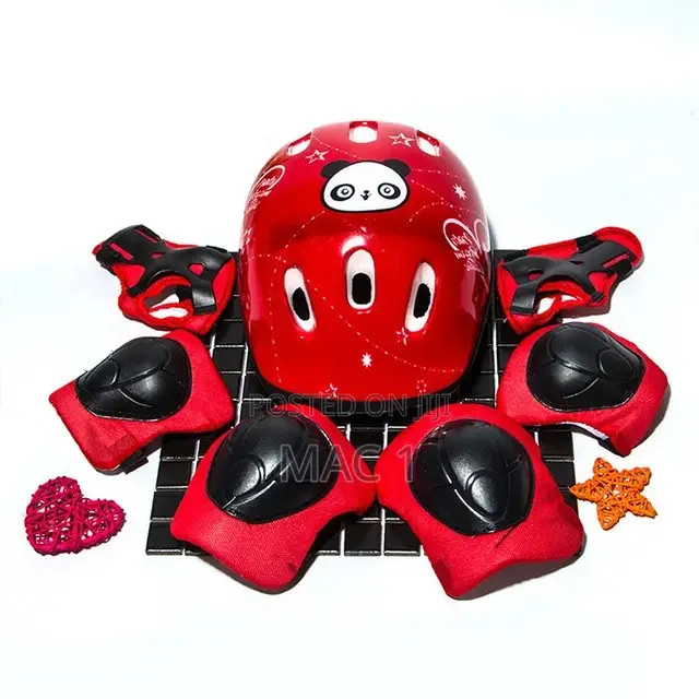 Knee Elbow Wrist Guards and Helmet Skating/ Cycling 
Mac 1