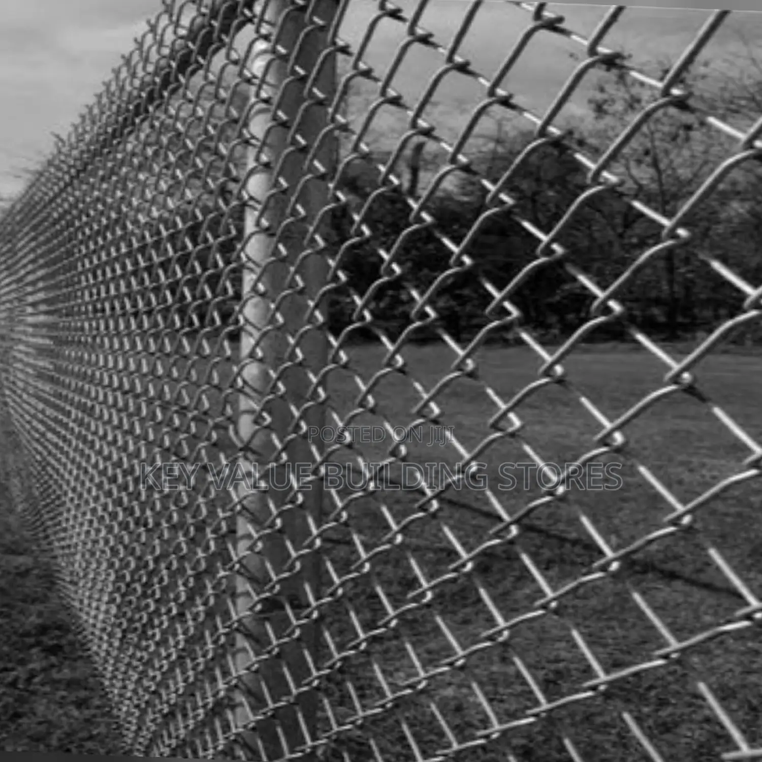 Top Quality Galvanized Chainlink-8g Mesh 80×80 Height 7ft