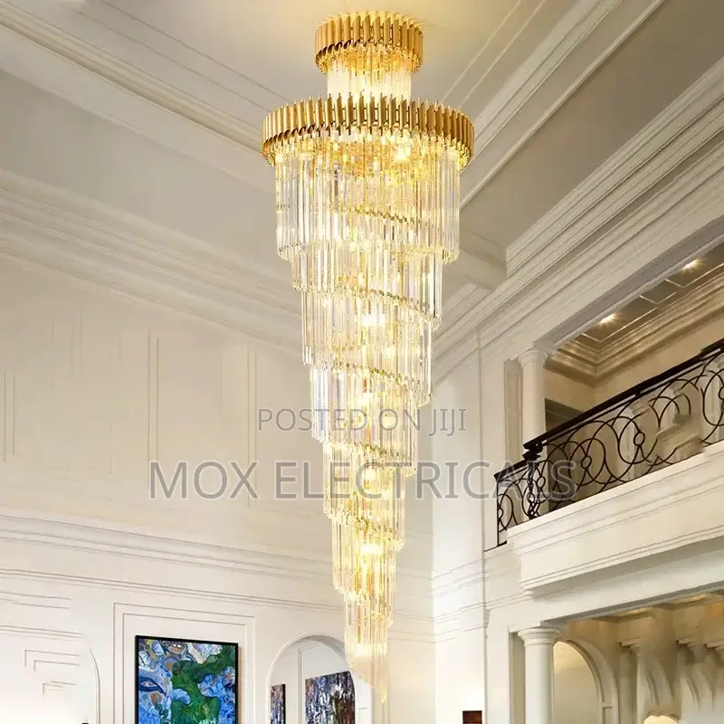High Ceiling/Staircase Crystal Chandelier