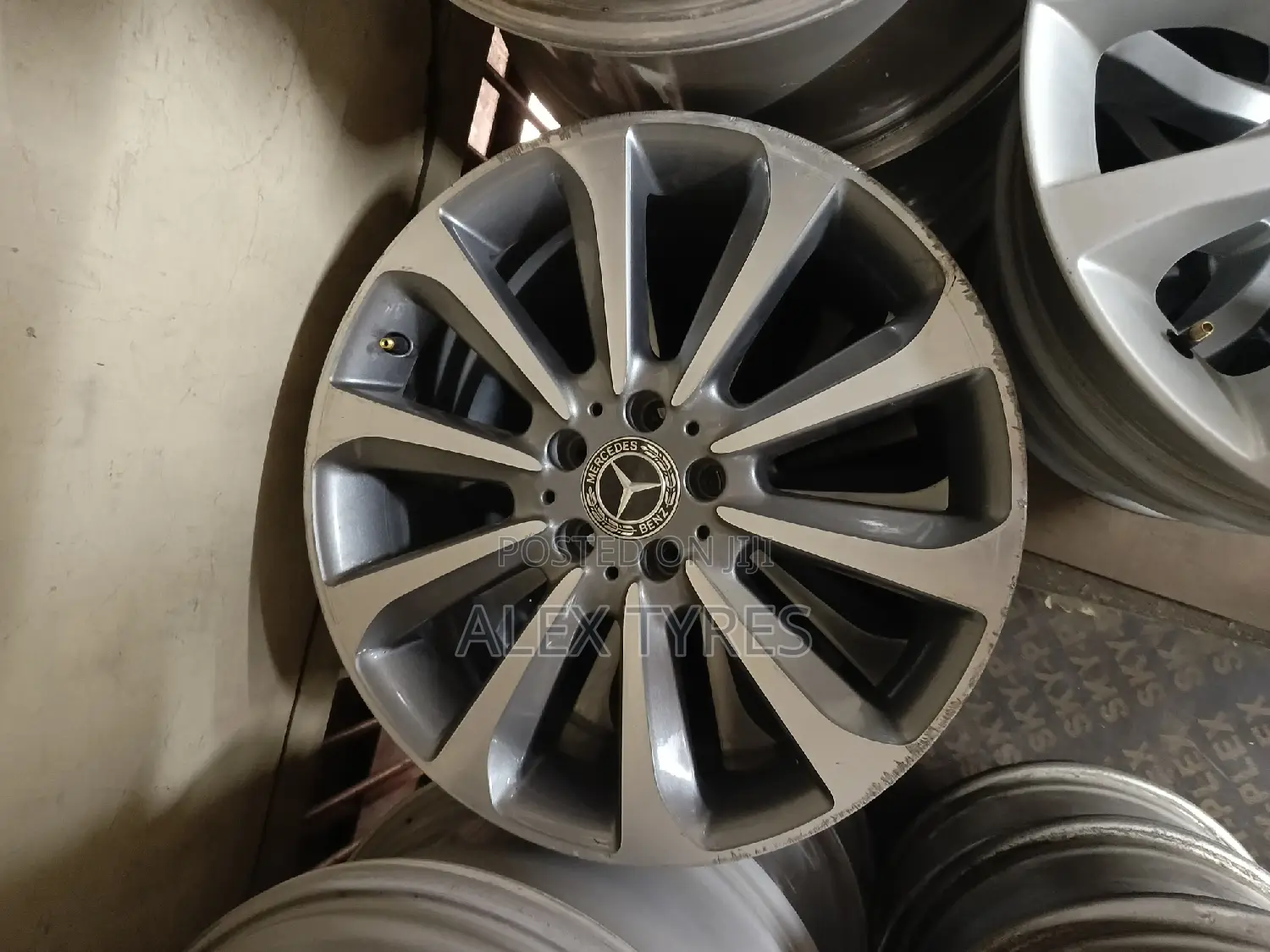 Size 18 Inches Mercedes Benz X Japan Rims Set