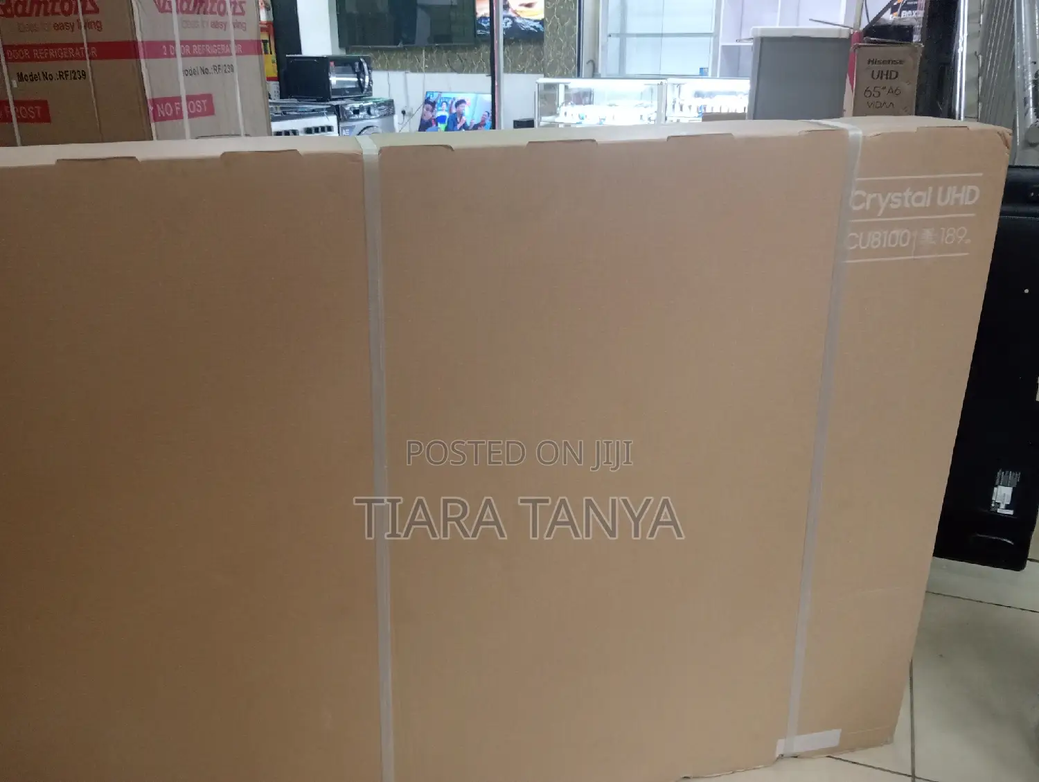 Samsung 75cu8100 Smart Crystal Uhd TV