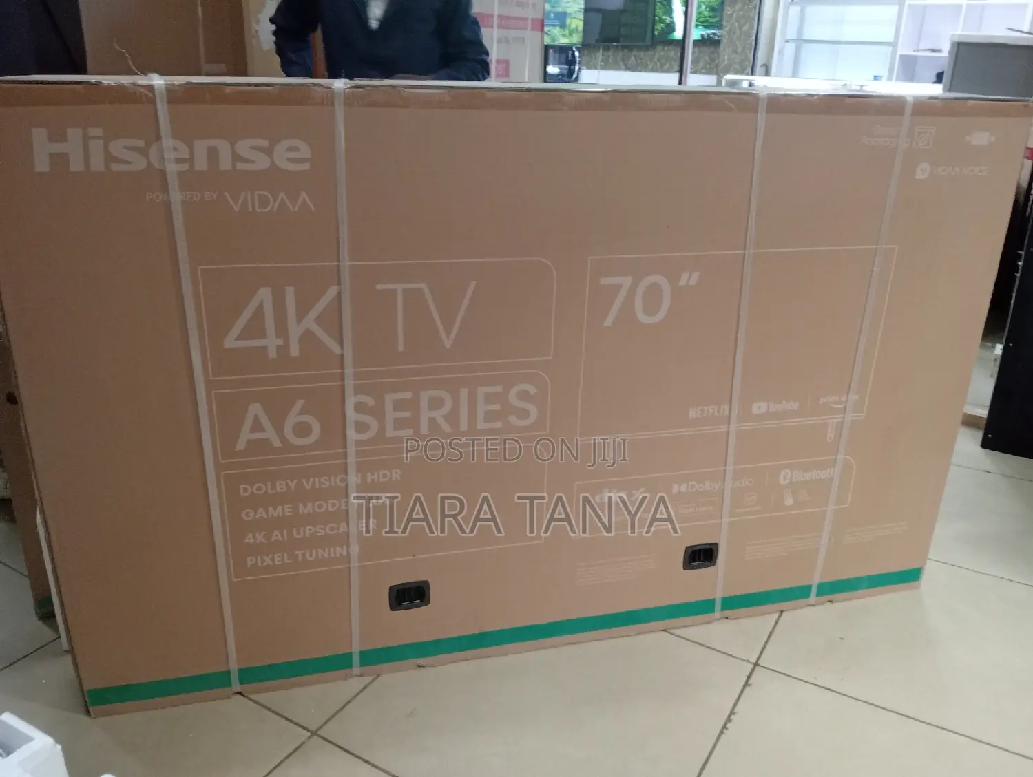 Hisense 70 Inches Smart Uhd A6 Tv
