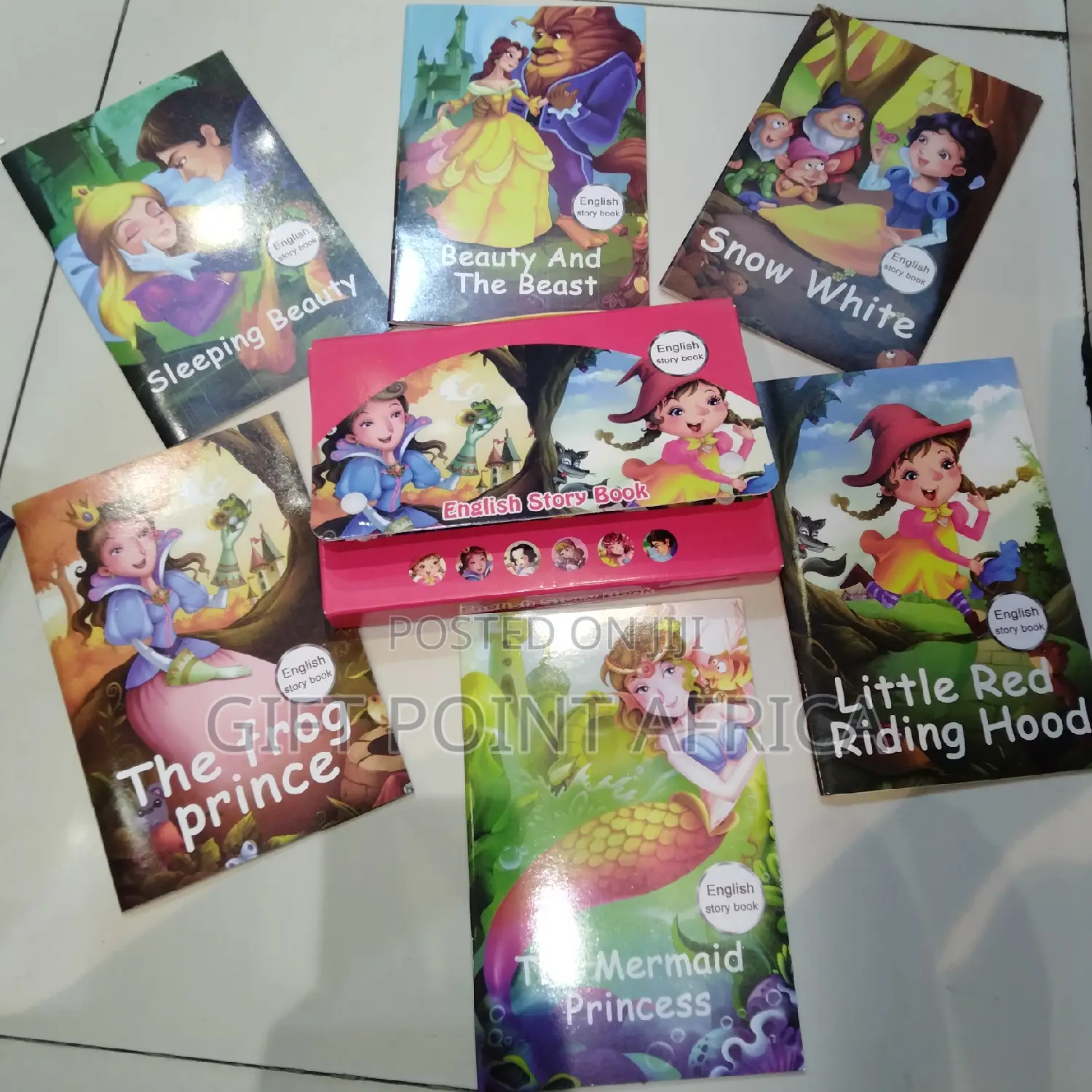 A Set of 6 English Story Books
