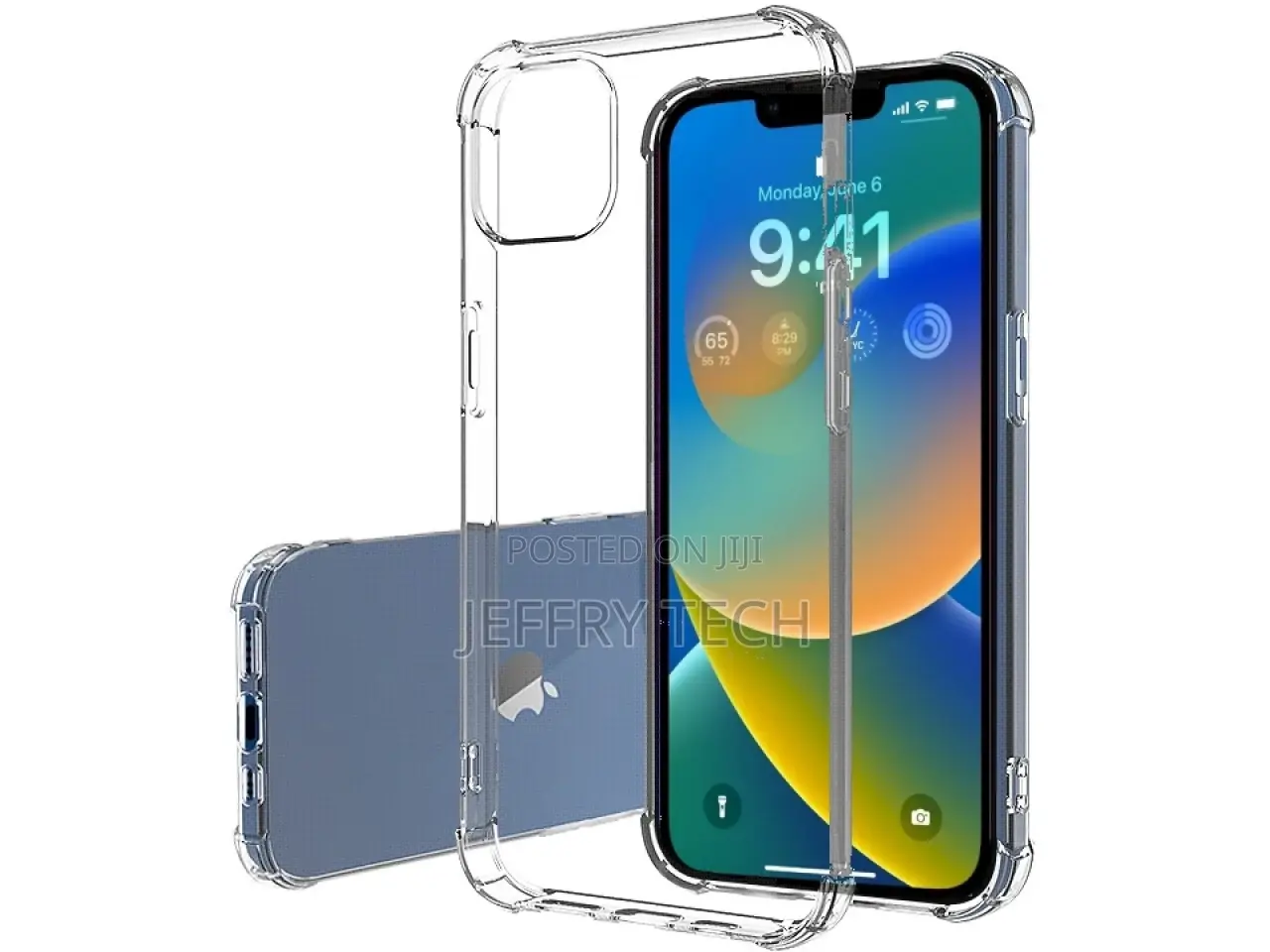 Apple iPhone 14 Case Crystal Clear Case Bumper Transparent