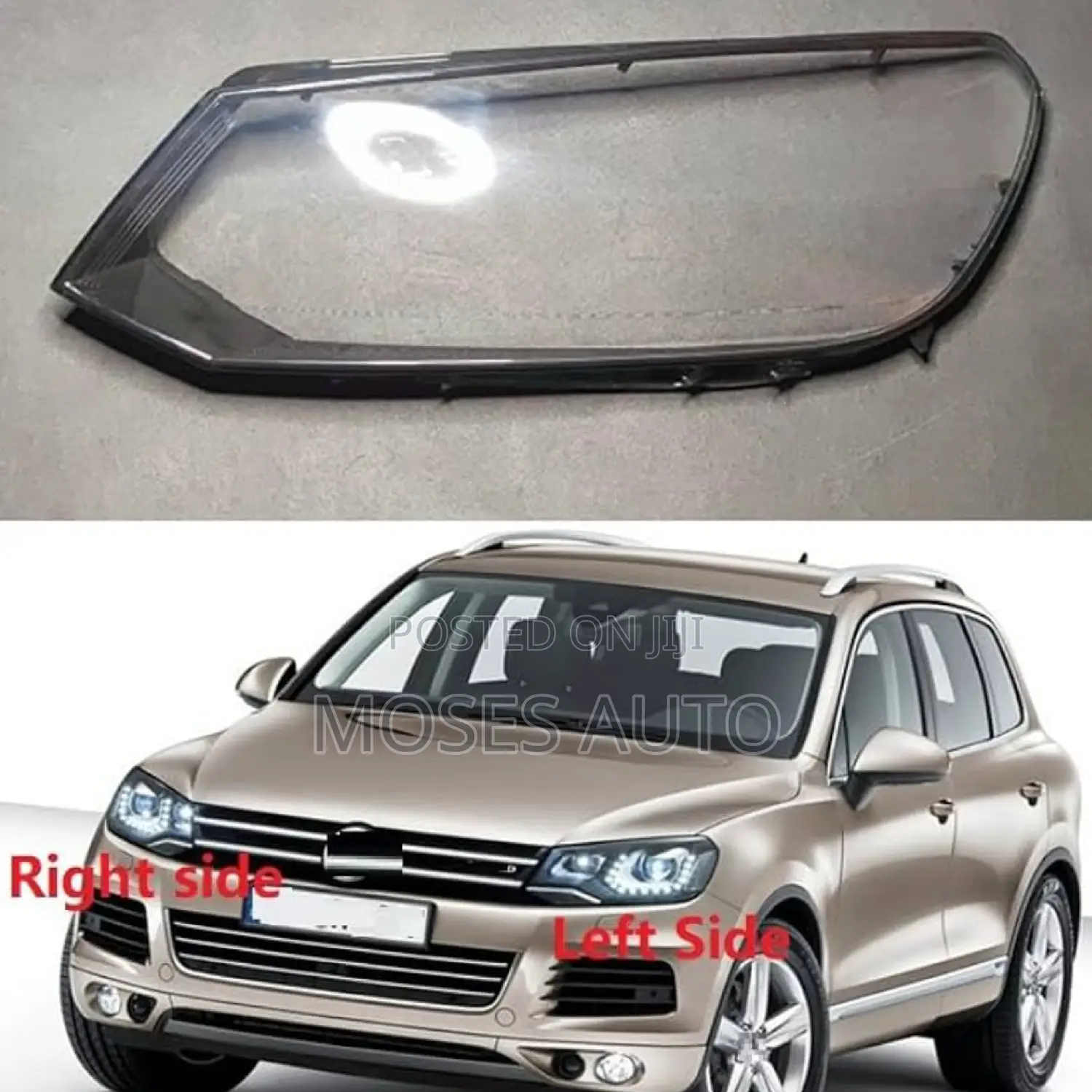 Volkswagen Touareg Headlight Lens