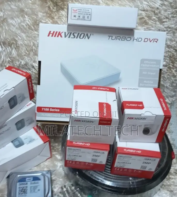 Sensational Hikivision 8 1080P 2MP CCTV Cameras Full Kit