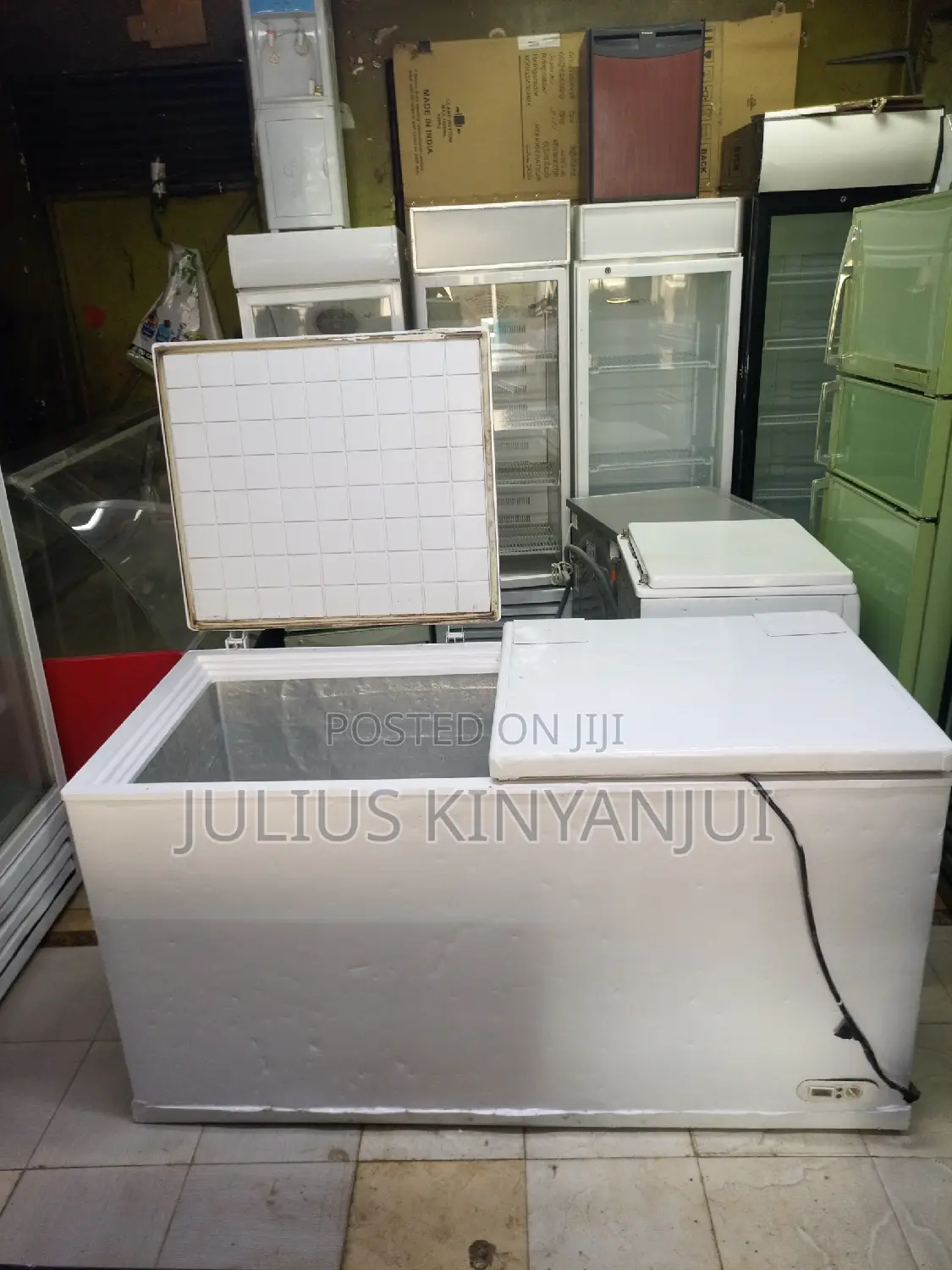 Double Door Chest Freezer