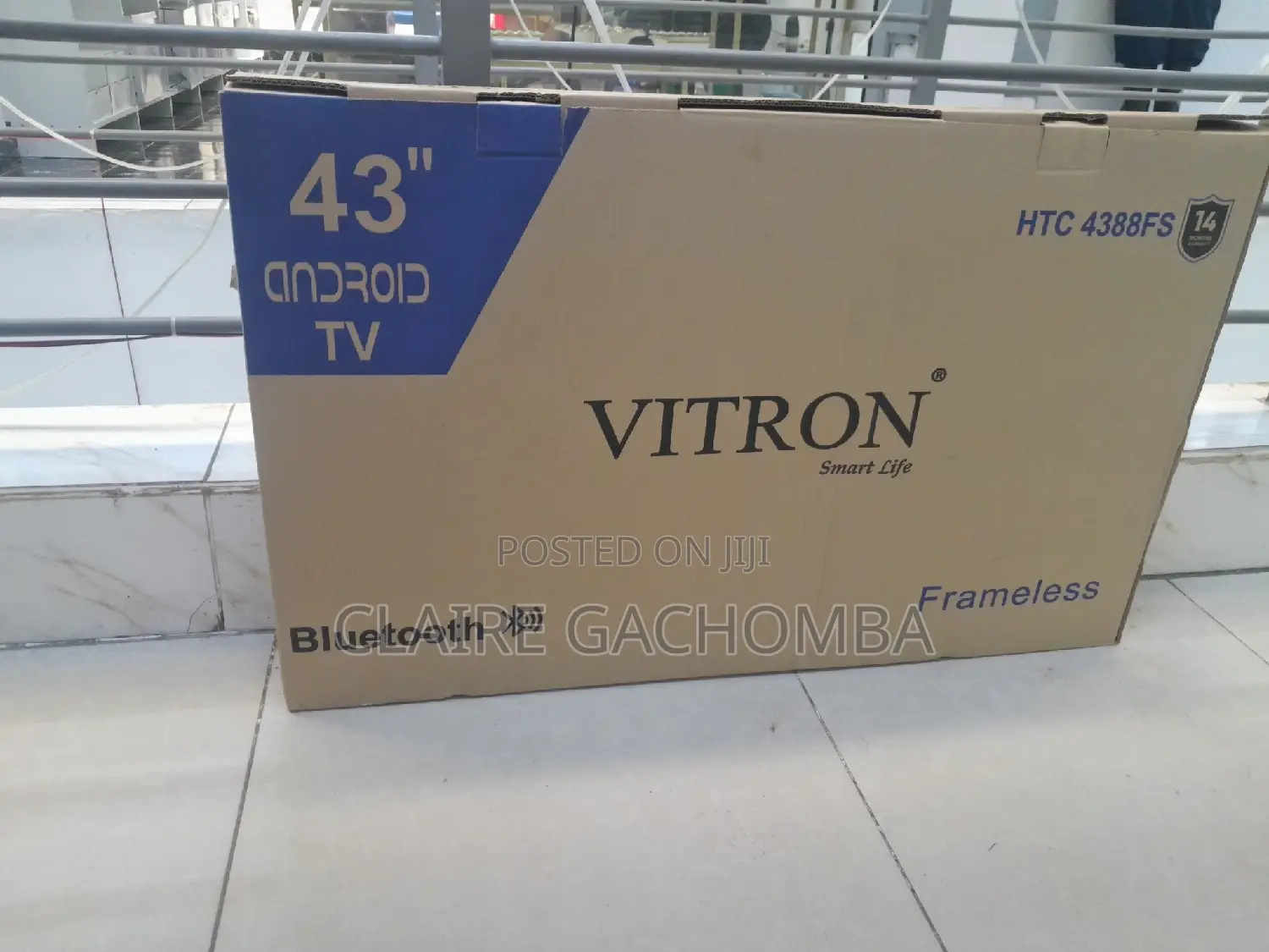 Vitron 43 Inch Frameless Smart Android Full Hd Tv