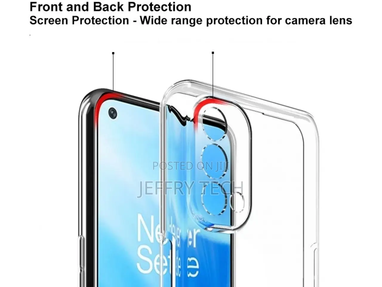 Oneplus Nord N200 5G Rubber Case TPU Clear Case