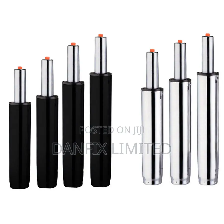 Black Heavy Duty, Chrome Gaslifts for Office Chairs