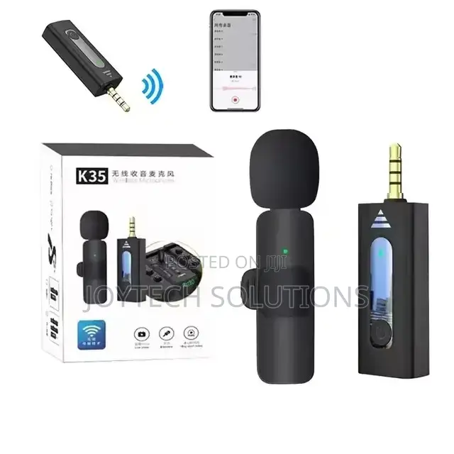 Wireless Microphone for Smart Phone, Vedio/ Audio Recorder.
