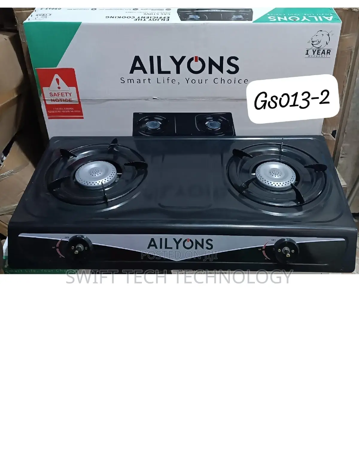 Cooker 2 Burner Gas Cooker Aiyons 2 Burner Table Top