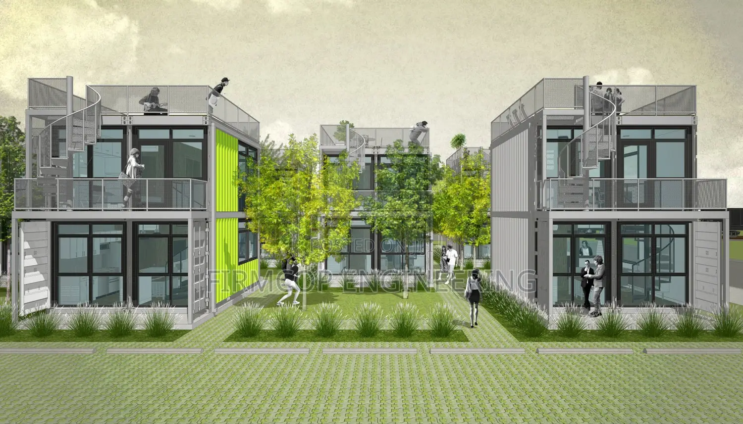 Shipping Container Apartments