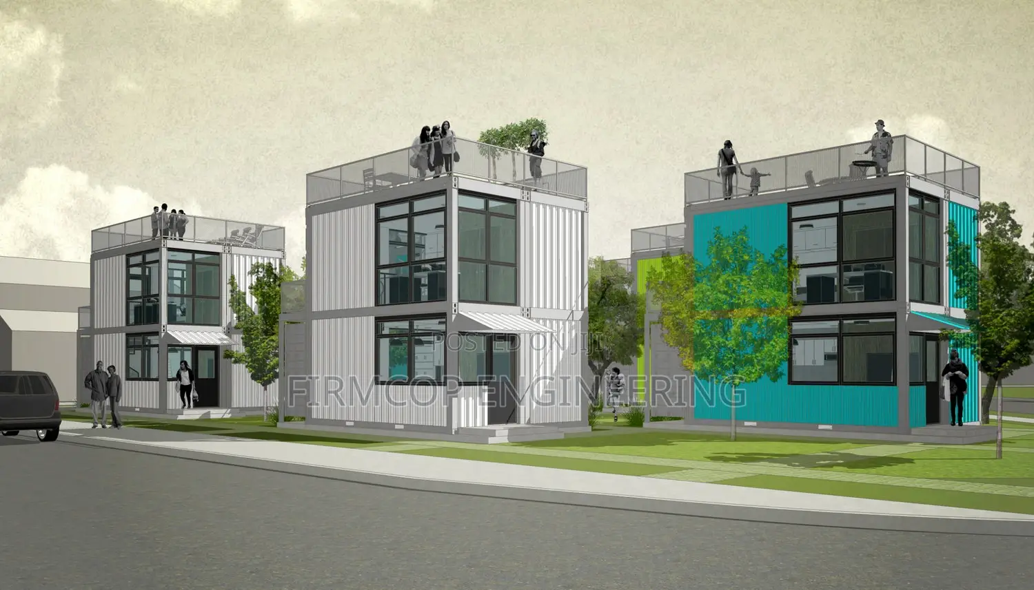Shipping Container Apartments