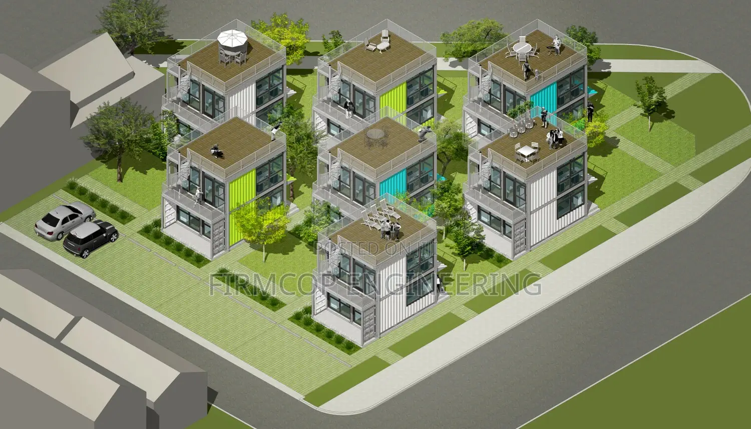 Shipping Container Apartments